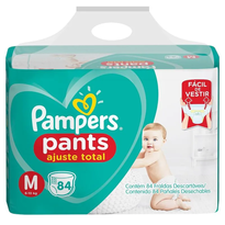 imagem de Fralda Pampers Pants Ajuste Total M 84un