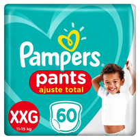 imagem de Fralda Pampers Pants Ajuste Total Xxg 60un