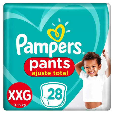 imagem do produto Fralda Pampers Pants Confort Sec Mega Xxg 28un