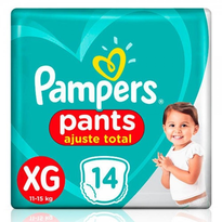 imagem de Fralda Pampers Pants Confort Sec Pacotao Xg 14un