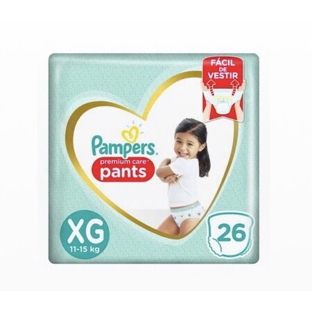 imagem do produto Fralda Pampers Pants Premium Care Xg 26 Unidades