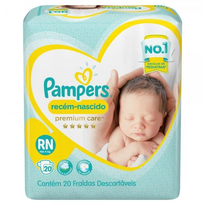 imagem de Fralda Pampers Premium Care Rn 20un