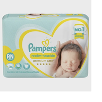 imagem de Fralda Pampers Premium Care Rn 36 Un
