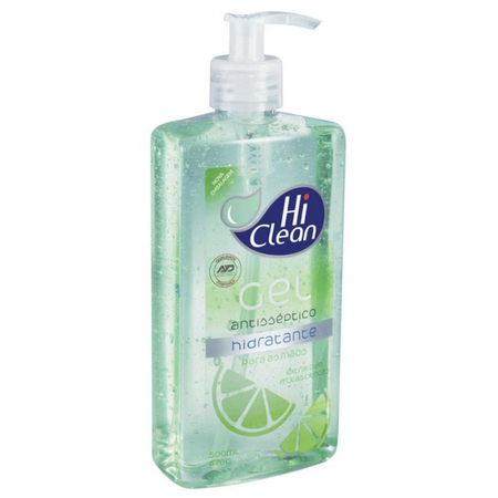 imagem do produto Gel Antisseptico Hidratante Hi Clean 438g Extrato de Frutas 