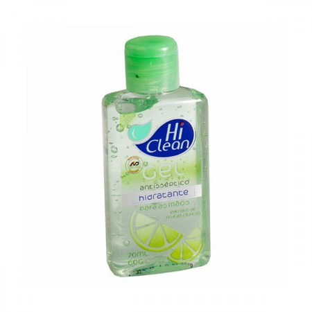 imagem do produto Gel Antisseptico Hidratante Hi Clean 60ml Extrato de Frutas 