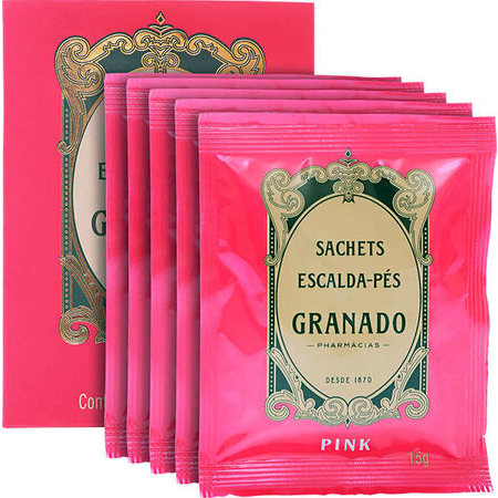 imagem do produto Granado Pink Sachets Escalda Pes 5x15g