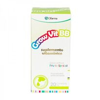 imagem de Grow Vit Bb Suplemento Vitaminico 20ml Sabor Artificial Frui