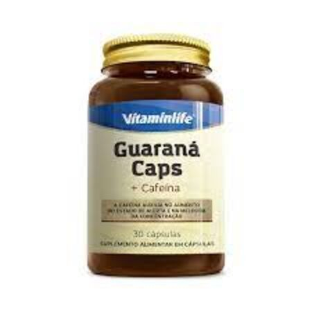 imagem do produto Guarana+cafeina 30cps Vitaminlife