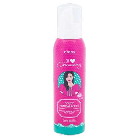 imagem do produto Hair Mousse Desembaracante Charming Cless 140ml Film Gloss