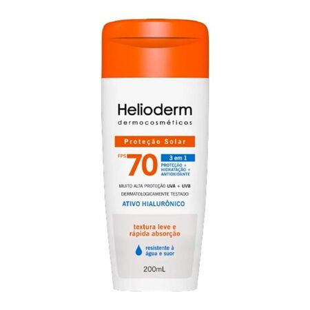 imagem do produto Helioderm Corporal Fps70 200ml Klh