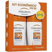 imagem de Helioderm Kit Suncare  Fps30 120ml 2un Klh