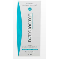imagem de Hidrafemme Gel Hidratante Intravaginal 24g 8 Aplicadores Des