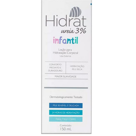 imagem do produto Hidrat Ureia 3% Infantil Locao Para Hidratacao Corporal 150m