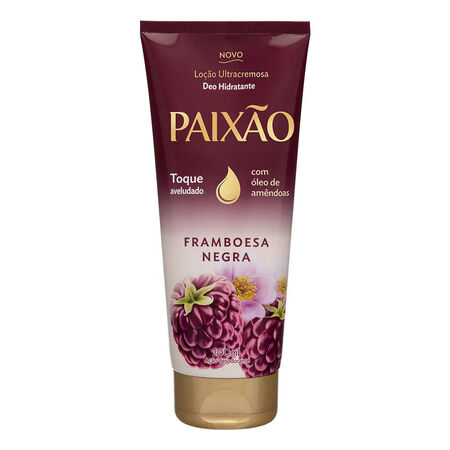 imagem do produto Hidratante Paixao 200ml Framboesa Negra Com Hibisco