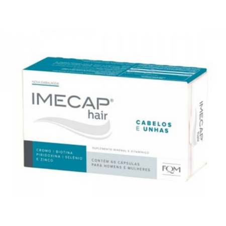 imagem do produto Imecap Hair Cabelos e Unhas 60 Capsulas