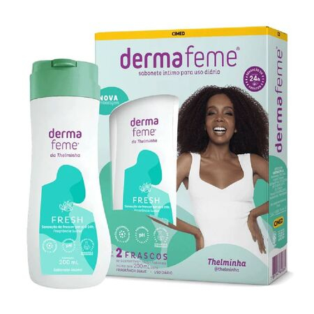 imagem do produto Kit Dermafeme Fresh 200ml