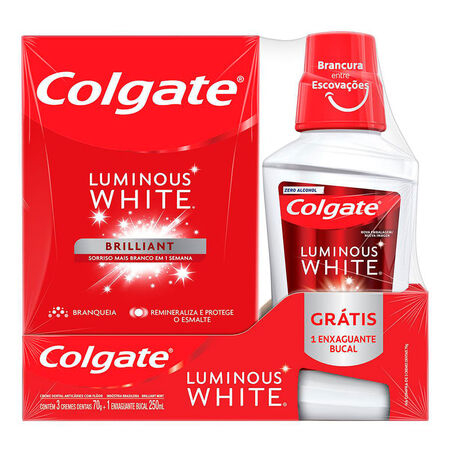 imagem do produto Kit Luminous White 3cd + Enx