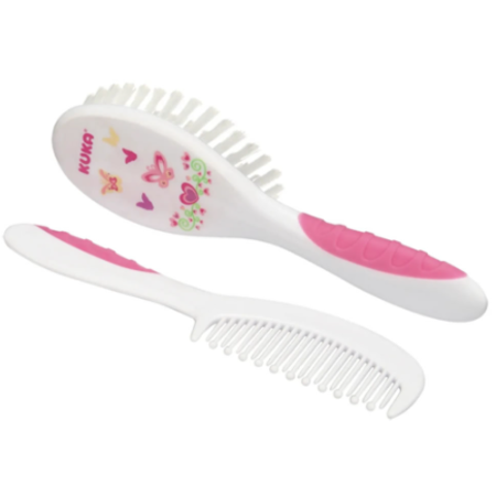 imagem do produto Kuka Conjunto Para Cabelo Soft Rosa  Ref 7258