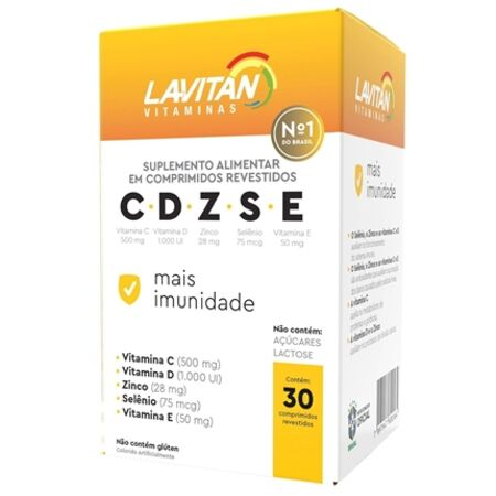imagem do produto Lavitan Imunidade Cdzse 30cpr