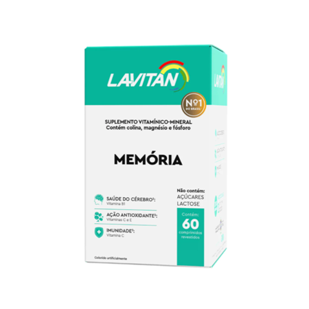 imagem do produto Lavitan Memoria 60cpr***