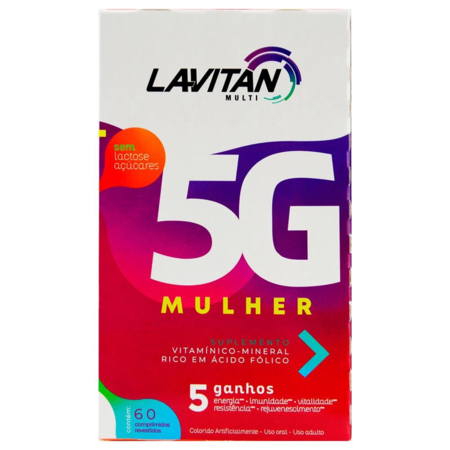 imagem do produto Lavitan Multi Mulher 5g 60cpr