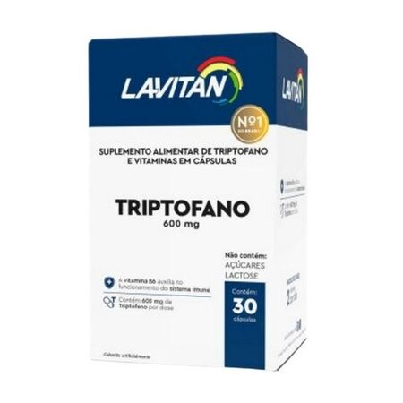 imagem do produto Lavitan Triptofano 30cps