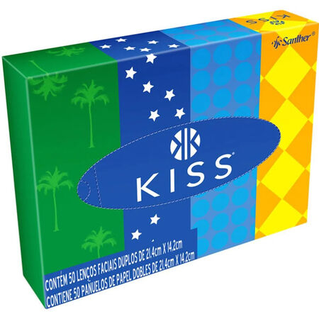 imagem do produto Lenco Kiss Facial 50un
