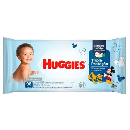 imagem do produto Lenco Umedecido Huggies Tripla Proteo 96un