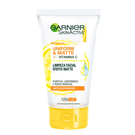 imagem do produto Limpeza Facial Garnier 120g Efeito Matte