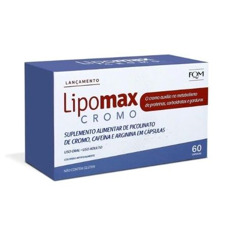 imagem do produto Lipomax Cromo 60 Capsulas