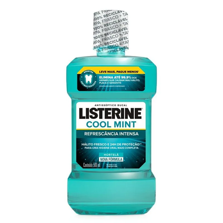 imagem do produto Listerine 500ml Cool Mint