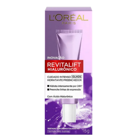 imagem do produto Loreal Revitalift Hialuron Olhos 15ml