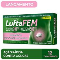 imagem de Luftafem 200+500mg 12 Comprimidos