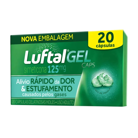 imagem do produto Luftal  125mg 20 Capsulas Gelatinosas