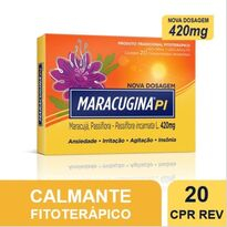 imagem de Maracugina Pi 420mg 20 Comprimidos