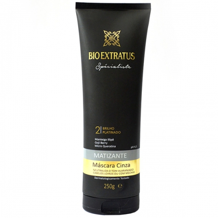 imagem do produto Mascara Bioext Specialite Matiz Cinza 250g