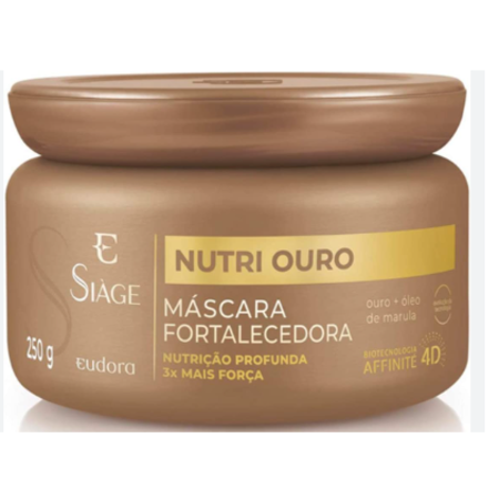 imagem do produto Mascara Capilar Siage Nutri Ouro 250g