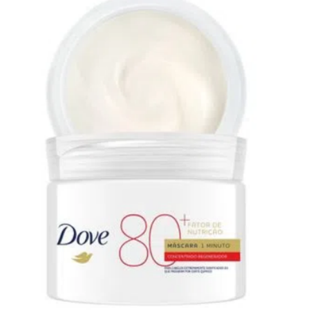imagem do produto Mascara Dove 1min Fator Nutricao 80+300g
