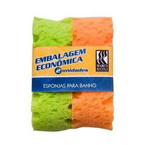 imagem de Mb Esponja P/ Banho - Linha Soft Com 2 Unidades