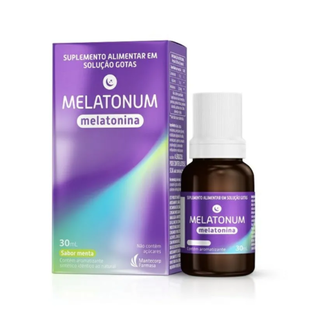 imagem do produto Melatonum Sol Sabor Menta 30ml