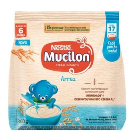 imagem do produto Mucilon Arroz Sache 360g