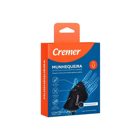 imagem do produto Munhequeira  Ajustavel Cremer Preta Un