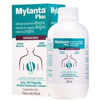 imagem de Mylanta Plus Liquido Trad 240ml