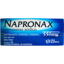 imagem de Napronax 550mg 10 Comprimidos