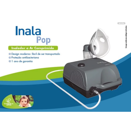 imagem do produto Nebulizador Ar Compr Inalapop Ne-c704 Omron