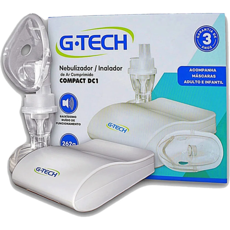 imagem do produto Nebulizador de Ar Comprimido G-tech Compact Dc1