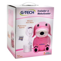 imagem de Nebulizador G-tech Mod Dog Rosa Un