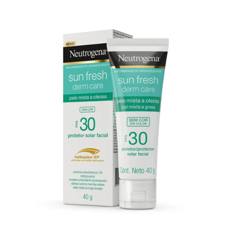 imagem do produto Neutrogena Sun Fresh Facial Oil F30 40g
