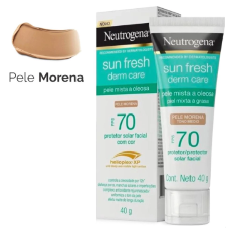 imagem do produto Neutrogena Sun Fresh Oil Mor F70 40g