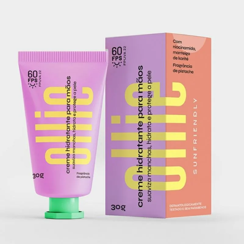 imagem do produto  Ollie Creme Hidratante P/maos Fps60 30g